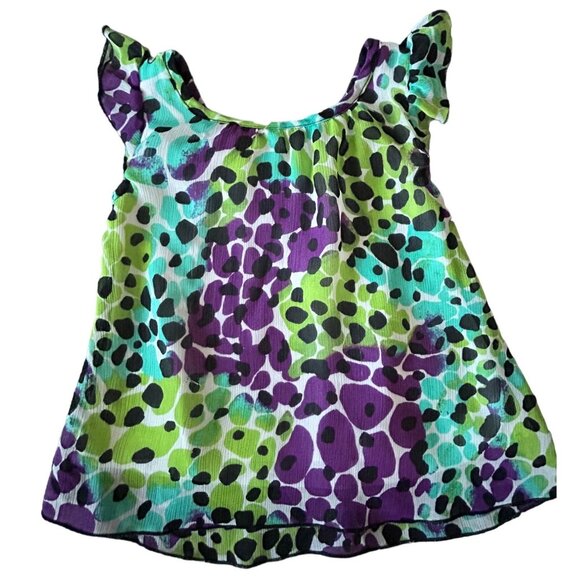 Girls Kids Sleeveless sequin top blouse size 2T - Picture 2 of 7